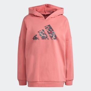 Adidas ‘Sportswear Leopard Print Oversize Hoodie’ Medium (M)